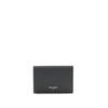 Saint Laurent Grain de poudre leather business Card Holder