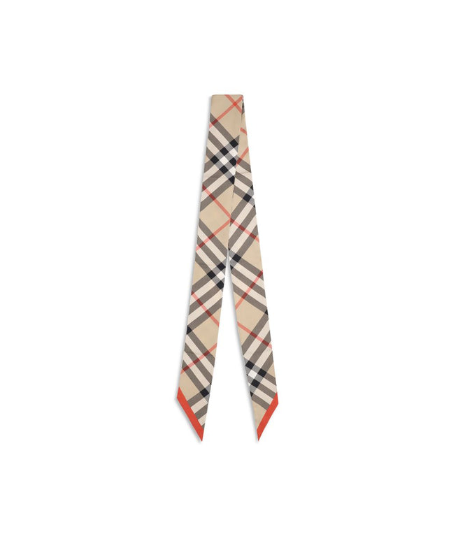 Burberry Silk Check Scarf
