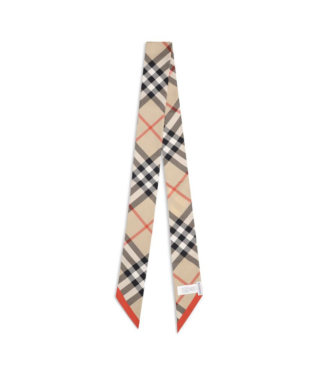Burberry Silk Check Scarf
