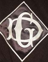 Dolce & Gabbana Brown Wool Logo Embroidered Men Polo T-shirt