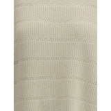 Brunello Cucinelli White Cashmere Cashmere Sweater