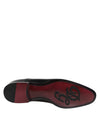 Dolce & Gabbana Men Dress Black Calfskin Leather Derby Shoes