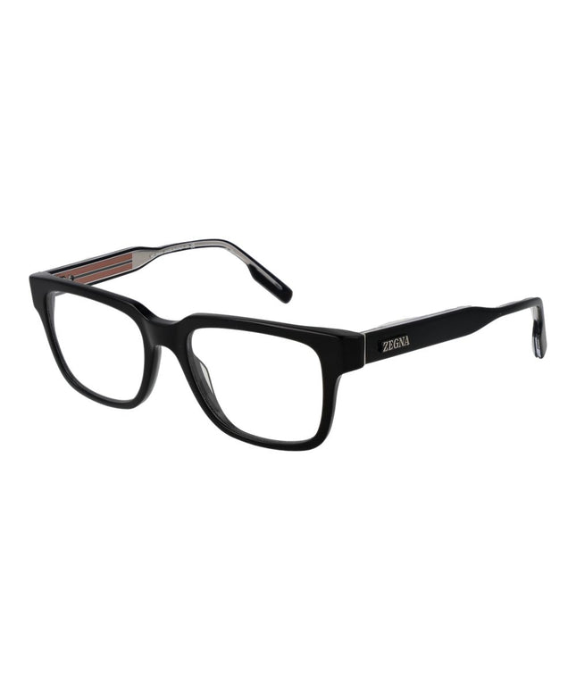 Ermenegildo Zegna Black Men Glasses Frame