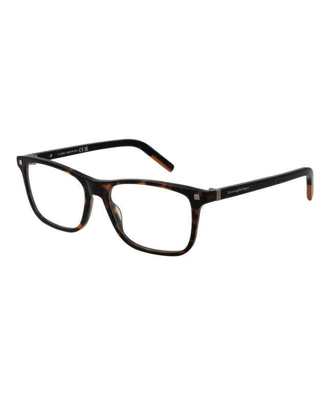 Ermenegildo Zegna Brown Men Glasses Frame