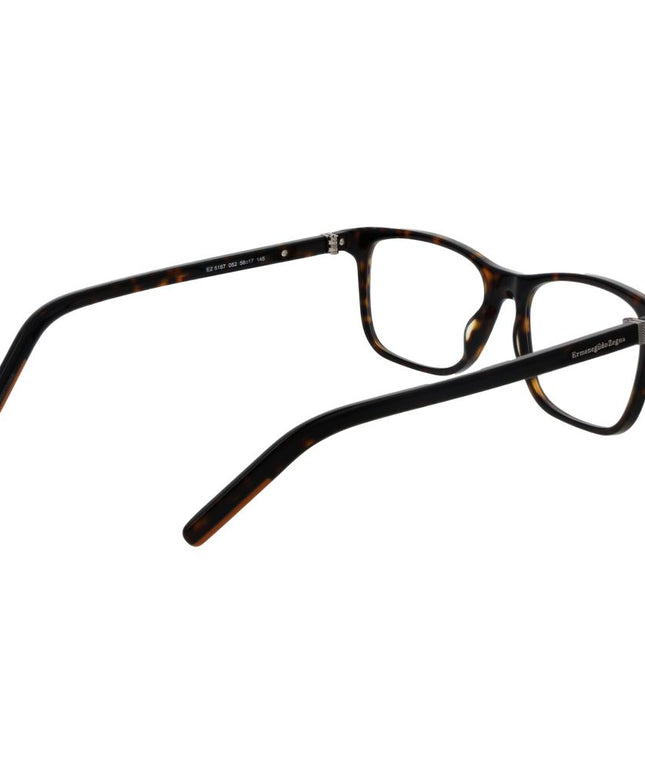 Ermenegildo Zegna Brown Men Glasses Frame