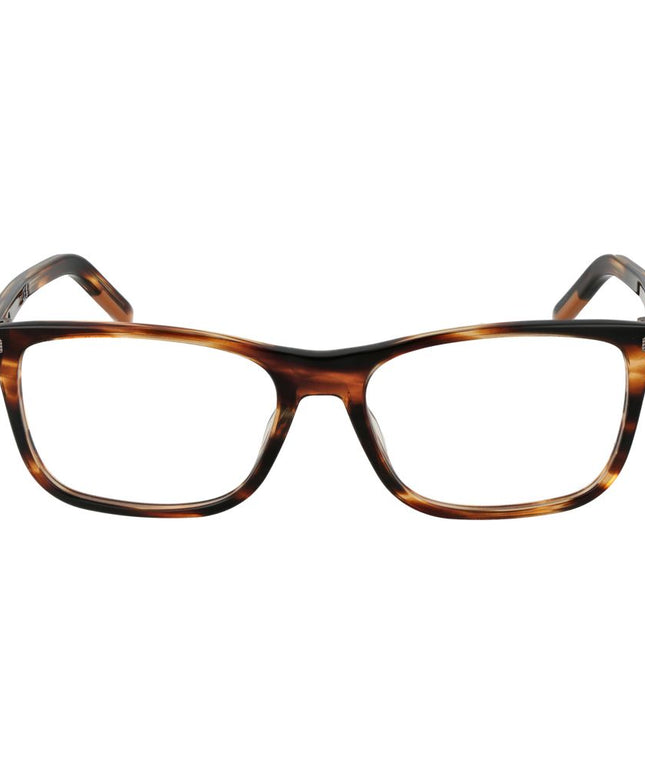 Ermenegildo Zegna Brown Men Glasses Frame