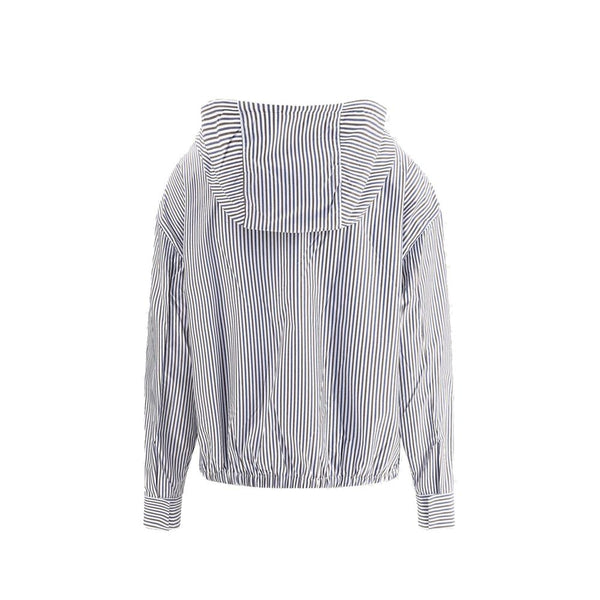 Prada Striped hooded Jacket