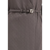 Fendi FF silk jacquard Dress