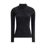 Versace Chenille Top with half nec