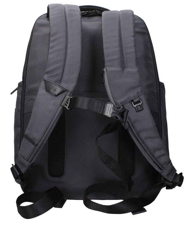 Piquadro Gray Nylon Backpacks