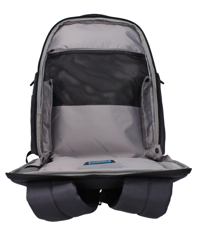 Piquadro Gray Nylon Backpacks