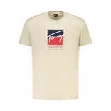 Tommy Hilfiger Tommy Hilfiger Beige Cotton Men T-Shirt (Italian Size MEN: S, nan: nan, nan: nan)