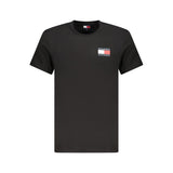 Tommy Hilfiger Tommy Hilfiger Black Cotton Men T-Shirt (Italian Size MEN: S, nan: nan, nan: nan)