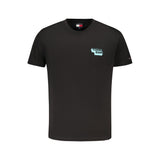 Tommy Hilfiger Tommy Hilfiger Black Cotton Men T-Shirt (Italian Size MEN: S, nan: nan, nan: nan)