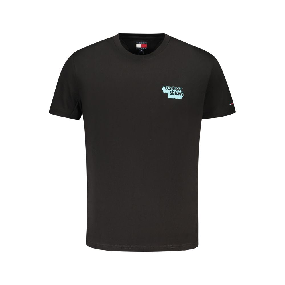 Tommy Hilfiger Tommy Hilfiger Black Cotton Men T-Shirt (Italian Size MEN: S, nan: nan, nan: nan)