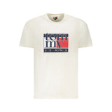 Tommy Hilfiger Tommy Hilfiger White Cotton Men T-Shirt (Italian Size MEN: S, nan: nan, nan: nan)