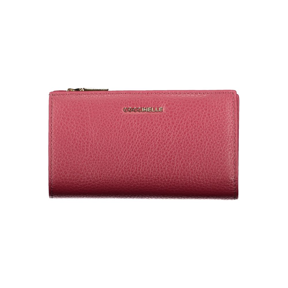 Coccinelle Purple Leather Women Wallet