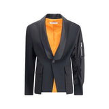 Undercover Black Polyester Bomber