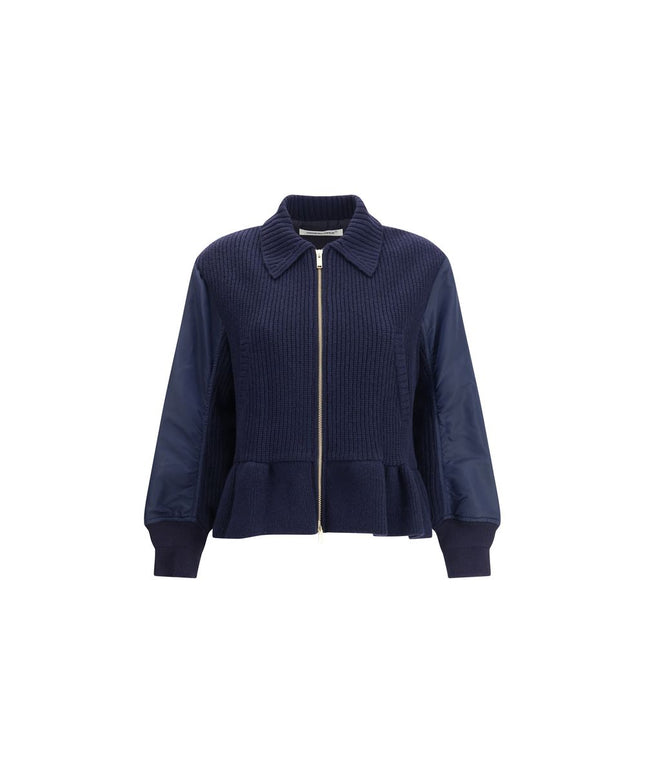 Undercover Bomber Jacket with wool inserts