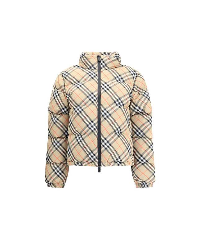 Burberry Check Down Jacket