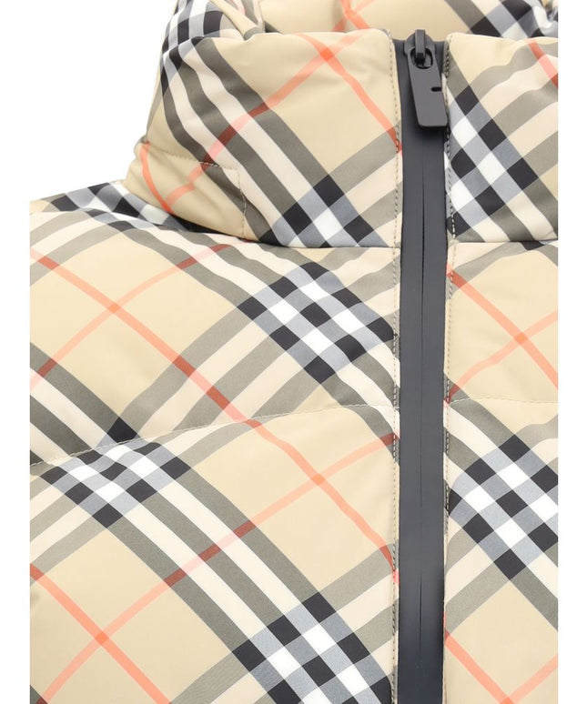 Burberry Check Down Jacket
