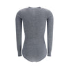 Self-Portrait Long-sleeved wool Bodysuit