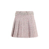 Self-Portrait Crystal Belted Miniskirt