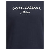Dolce & Gabbana Blue Cotton Sweatshirt