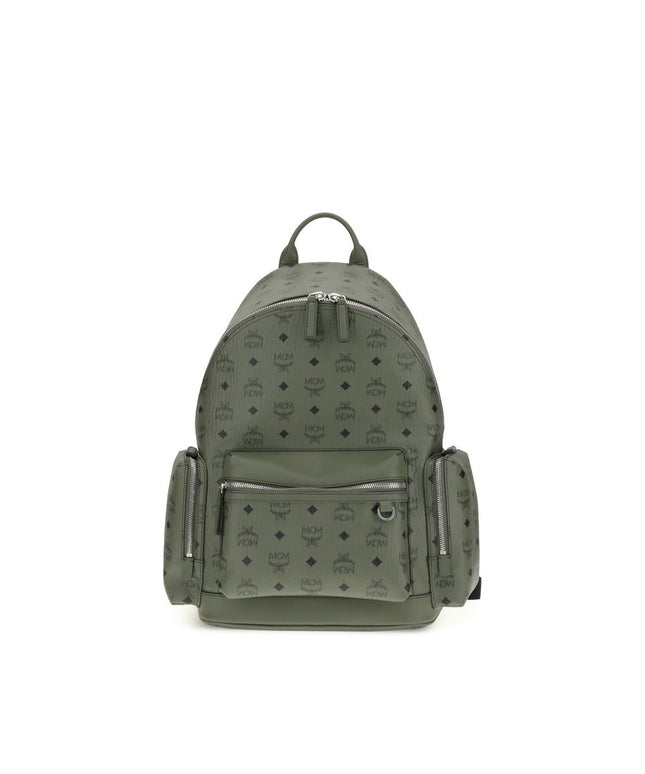 MCM Printed canvas Stark Backpack