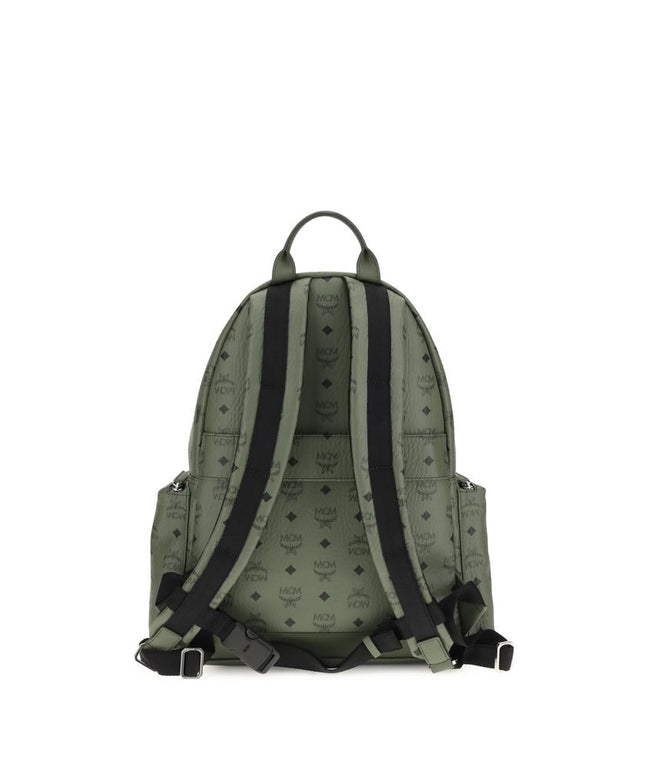 MCM Printed canvas Stark Backpack