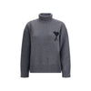 Ami Paris Ami De Coeur Turtleneck Sweater