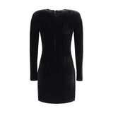 Self-Portrait Short velvet Dress