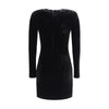 Self-Portrait Short velvet Dress