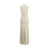 Self-Portrait Lurex knit long Dress