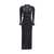Self-Portrait Long ribbed Dress