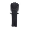 Self-Portrait Long ribbed Dress