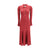 Self-Portrait Ribbed knit midi Dress