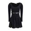 Self-Portrait Chenille knit Dress