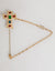 Dolce & Gabbana Lapel Pin Cross Logo Gold Chain Mens Accessories Brooch