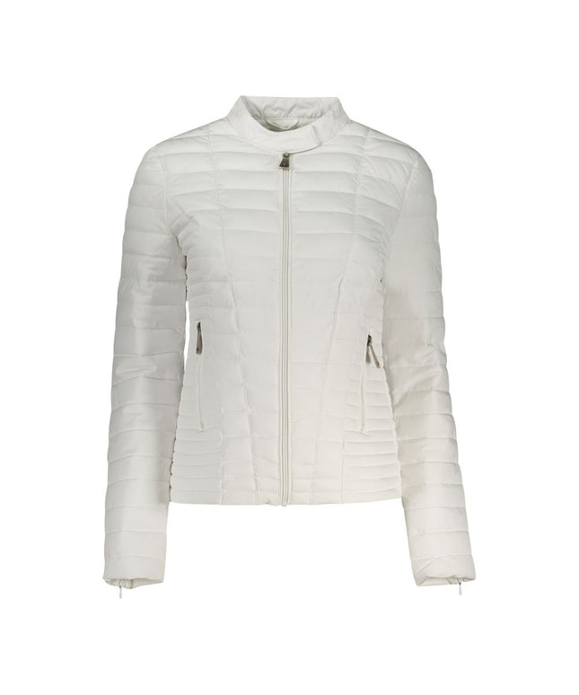 Guess Jeans White Polyethylene Jackets & Coat