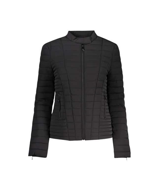 Guess Jeans Black Polyethylene Jackets & Coat