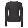 Guess Jeans Black Viscose Women Cardigan