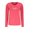 Pepe Jeans Red Cotton Women T-Shirt