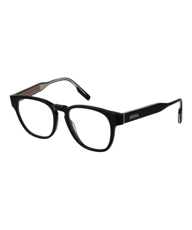 Ermenegildo Zegna Black Men Glasses Frame