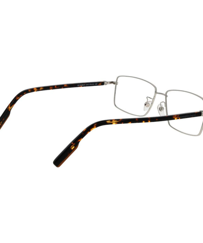 Ermenegildo Zegna Silver Men Glasses Frame
