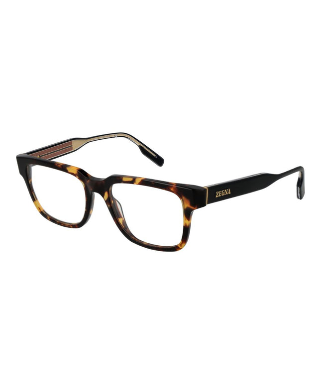Ermenegildo Zegna Brown Men Glasses Frame