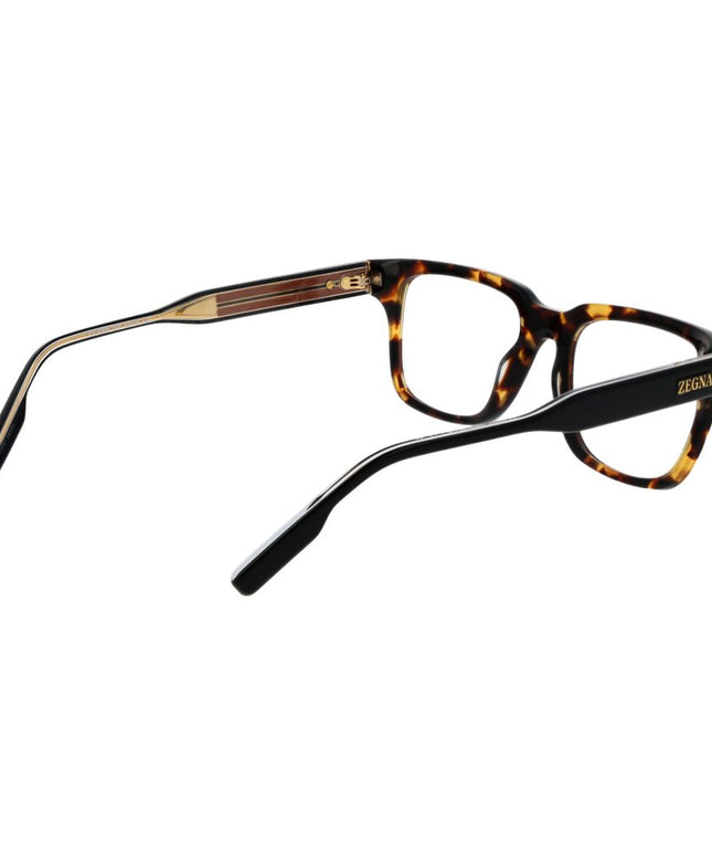 Ermenegildo Zegna Brown Men Glasses Frame