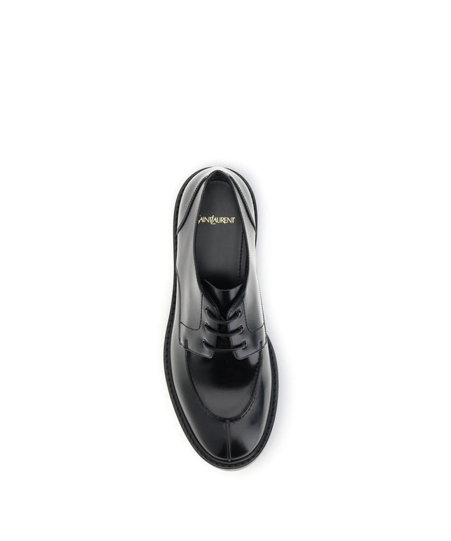 Saint Laurent Leather Lace-Ups