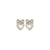 Self-Portrait Heart shaped bow Earrings