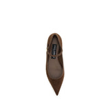Dolce & Gabbana Suede and nappa leather Ballerinas